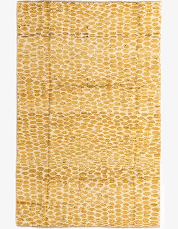 6' 2 x 9' 4 Hand Knotted Darya Wool Rug