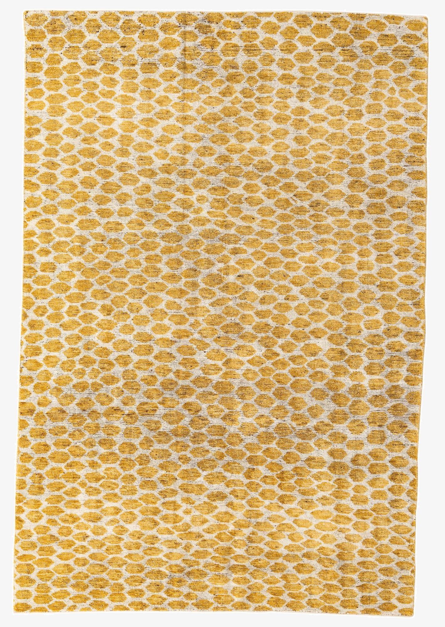 6' 1 x 9'  Hand Knotted Darya Wool Rug