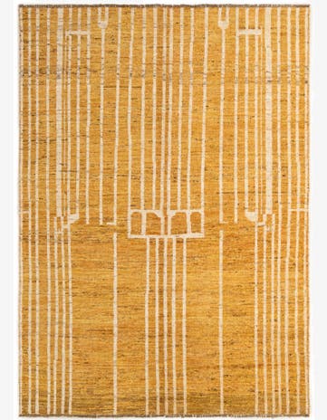 5' 9 x 8' Hand Knotted Darya Wool Rug