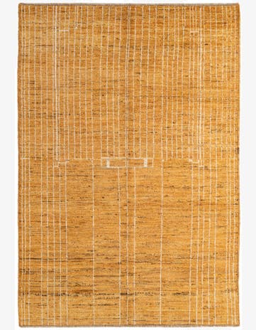 5' 7 x 8' 3 Hand Knotted Darya Wool Rug