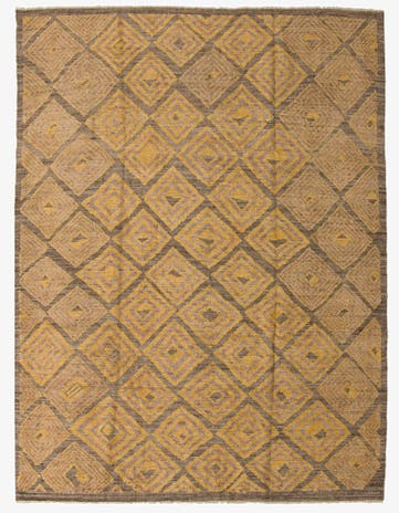 9' 2 x 12' Hand Knotted Darya Wool Rug
