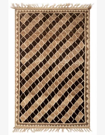 3' 10 x 6' 2 Gabbeh Wool Rug