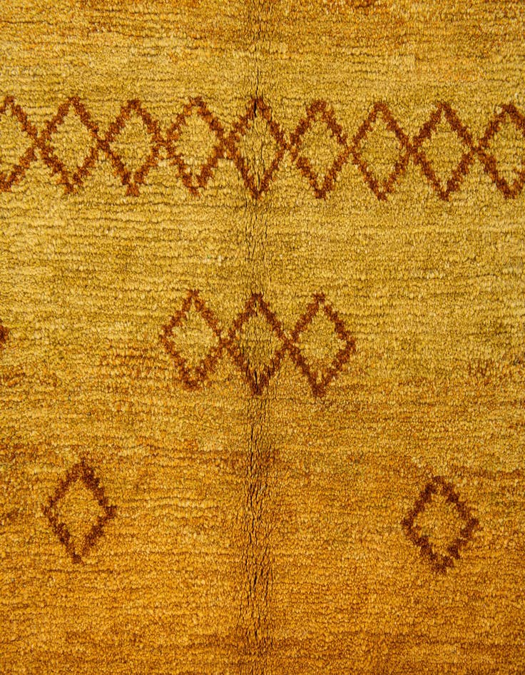 Detail image of 4' 8 x 6' 7  Hand Knotted Gabbeh Wool Rug