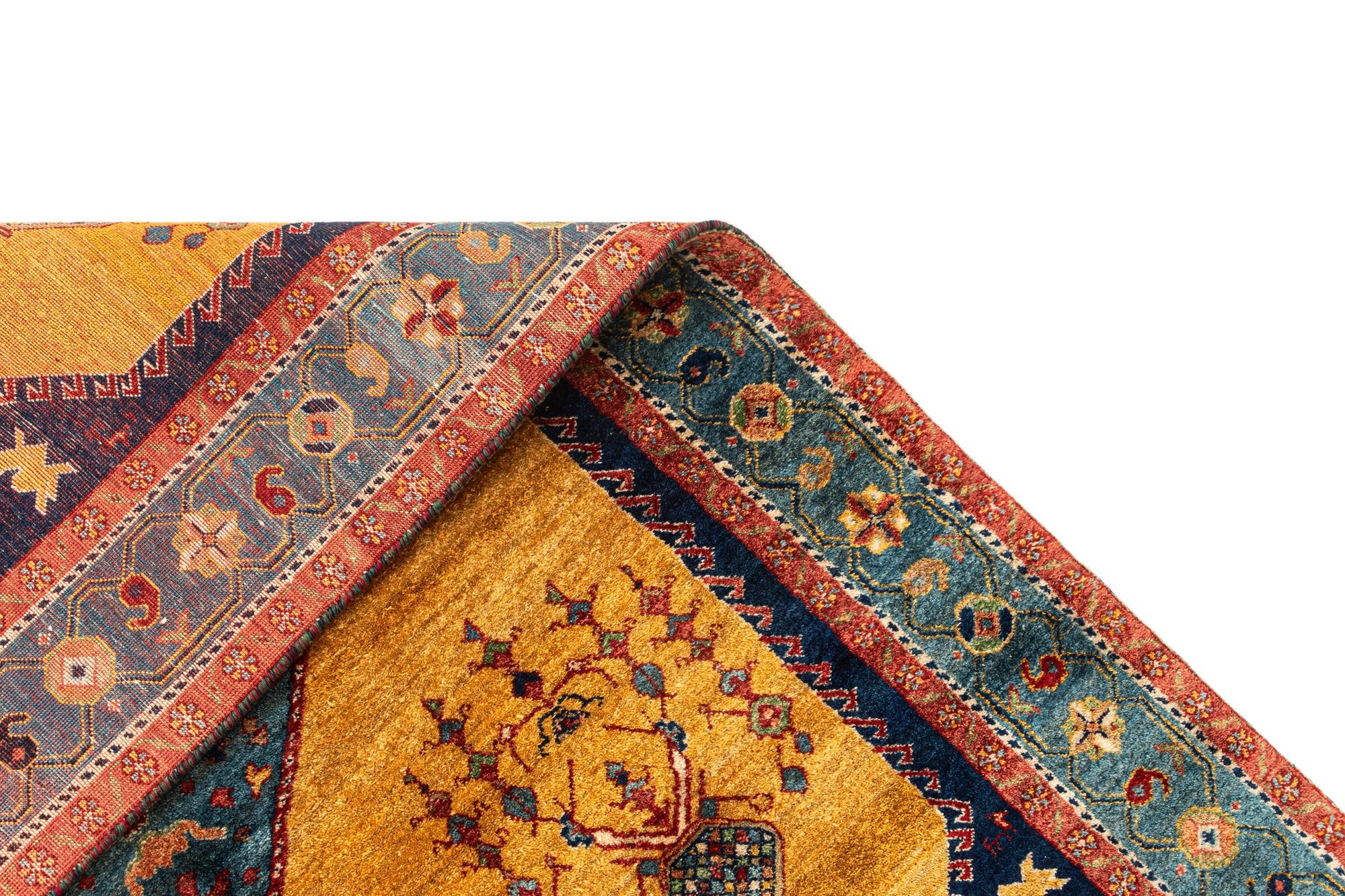 4' 8 x 6' 11 Gabbeh Rug