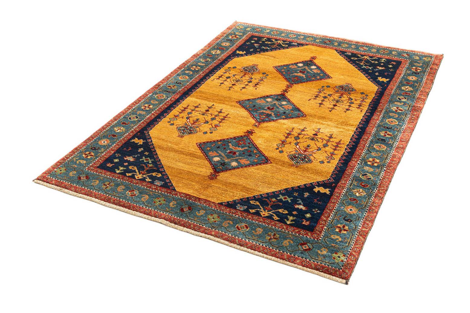 4' 8 x 6' 11 Gabbeh Rug