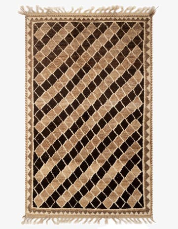 3' 10 x 6' 2 Gabbeh Wool Rug