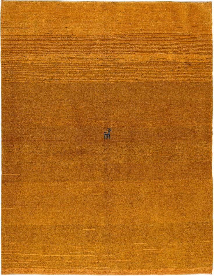 Detail image of 5' 1 x 6' 8 Gabbeh Shouli Rug