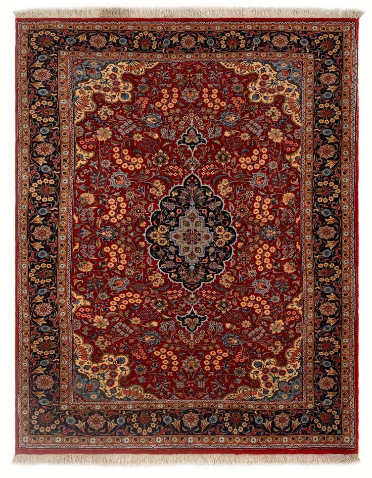 Detail image of 4' 9 x 6' 6 Gazwin Wool Rug
