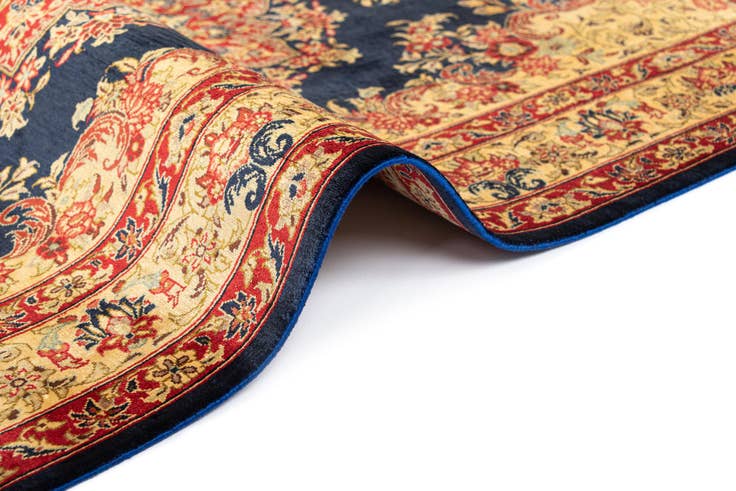 Detail image of 2' 7 x 3' 11 Ghom Silk Rug
