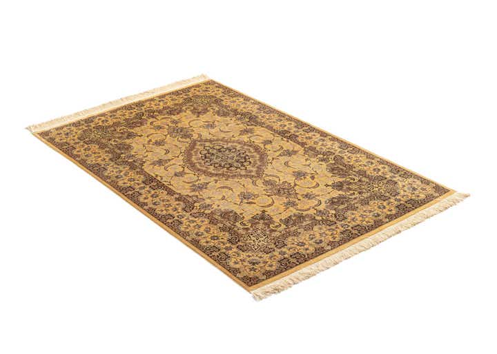 3' 3 x 5' 2 Ghom Silk Rug