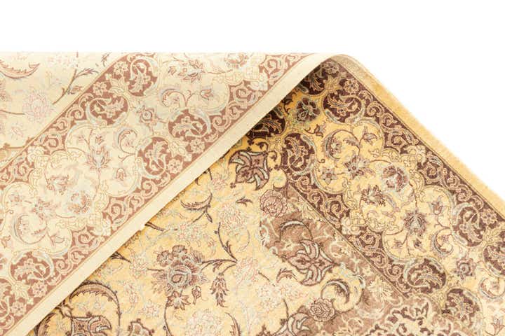 3' 3 x 5' 2 Ghom Silk Rug