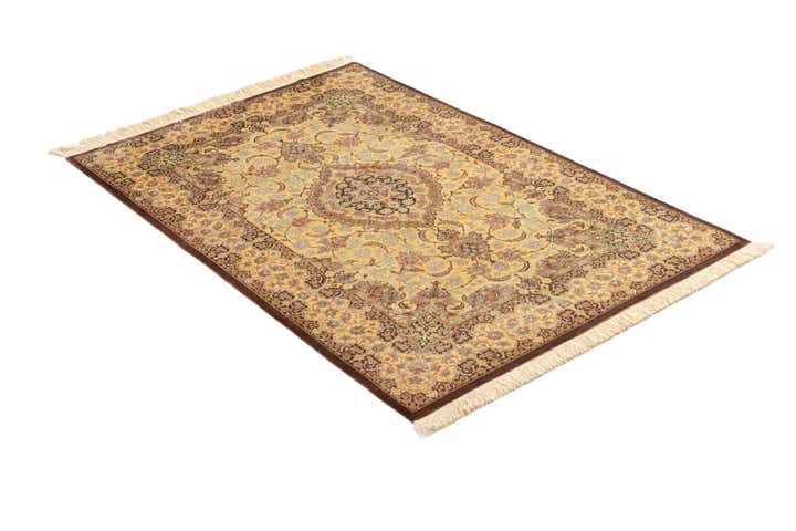 3' 4 x 5' Ghom Silk Rug