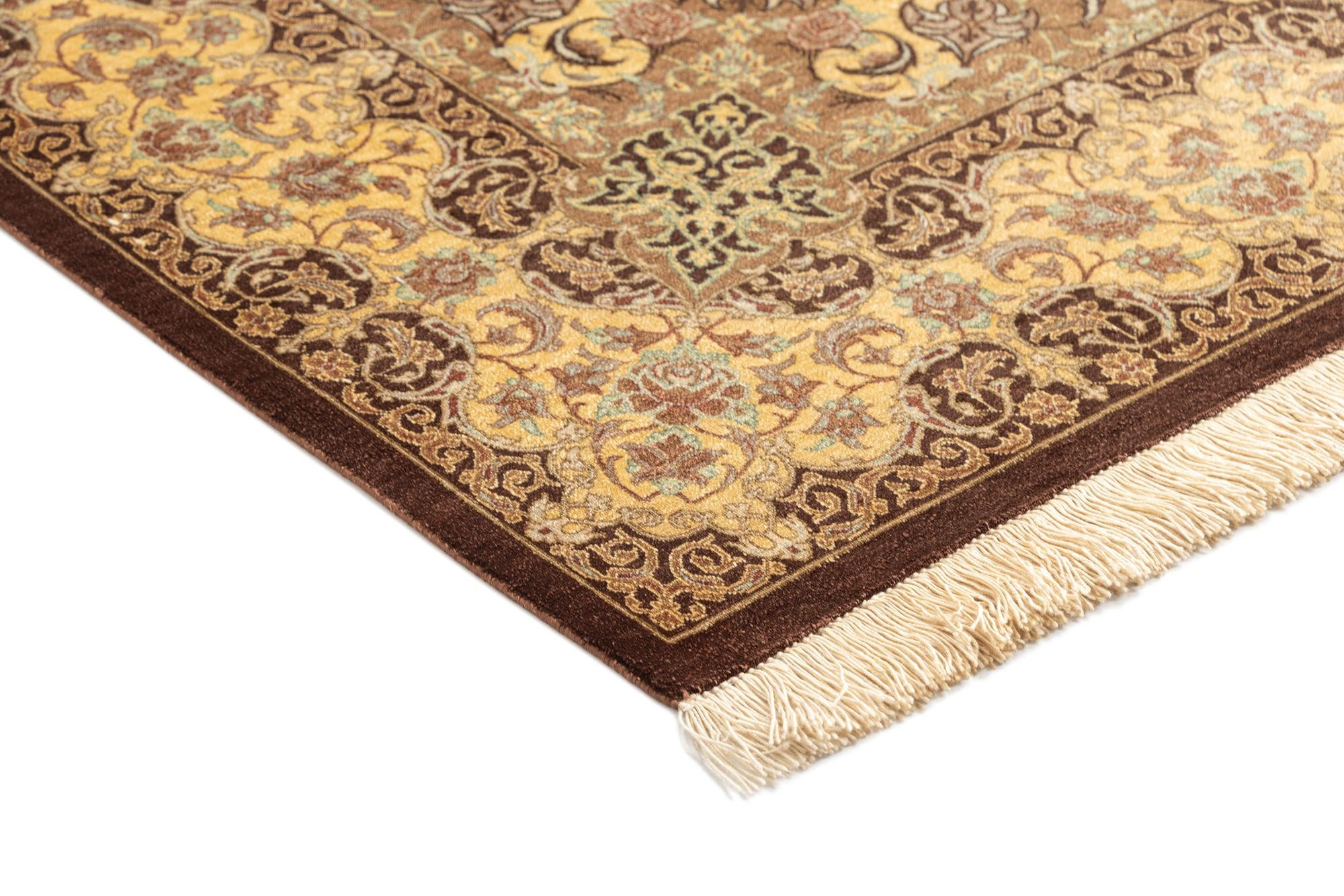 3' 4 x 5' Ghom Silk Rug