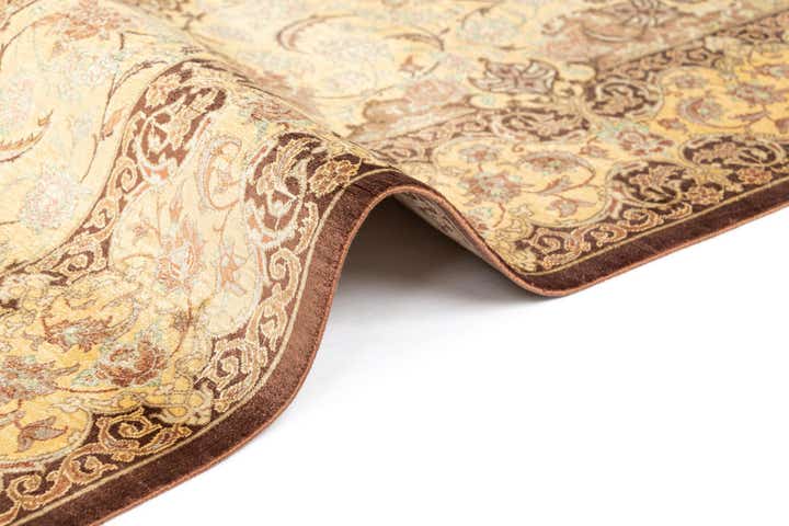 3' 4 x 5' Ghom Silk Rug