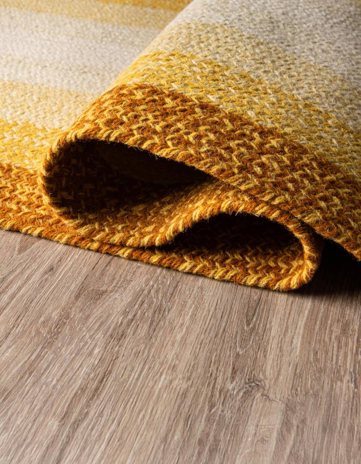 Detail image of 7' 10 x 10' Handmade Hand Braided Wool Rug