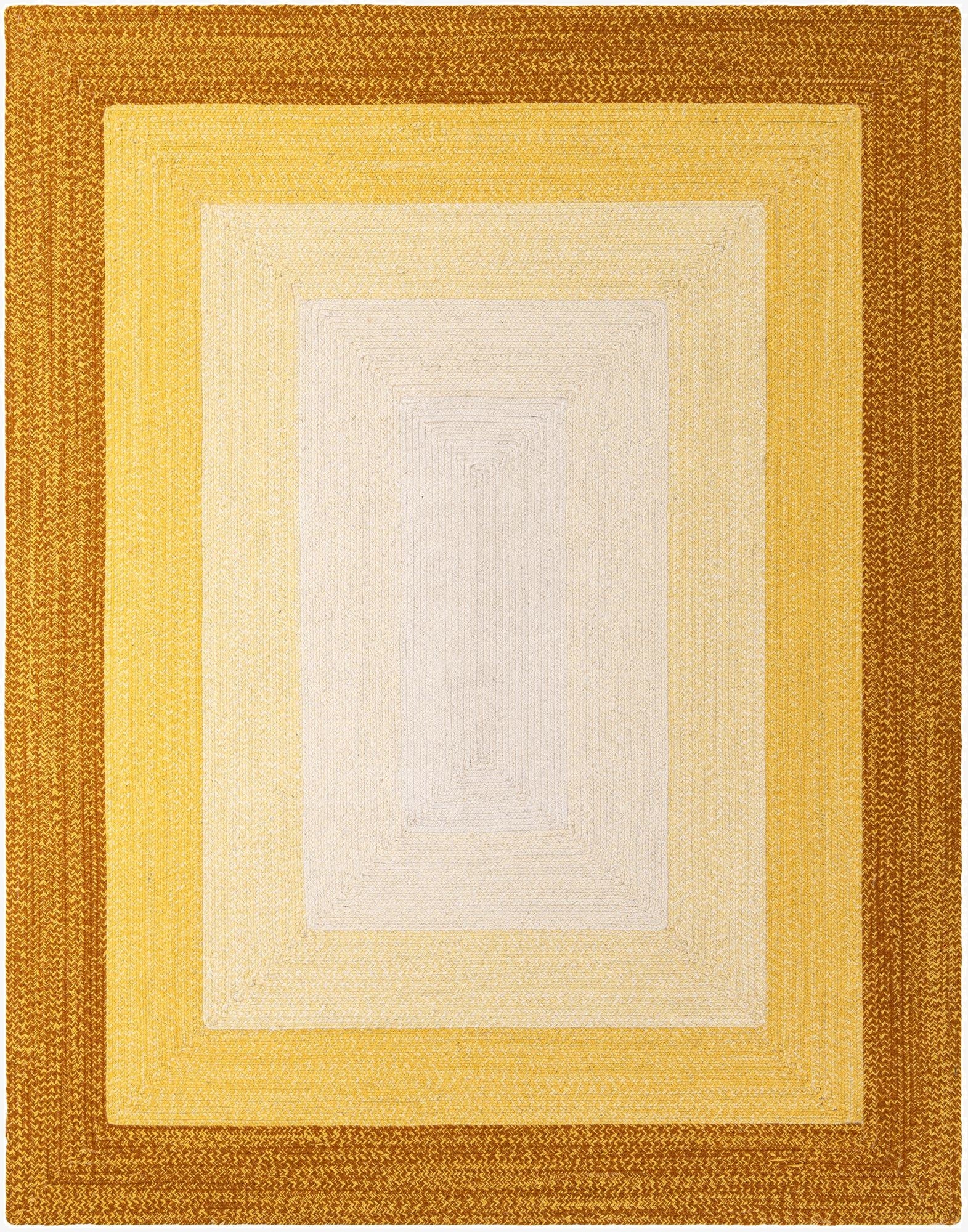 7' 10 x 10'  Hand Hand Braided Wool Rug