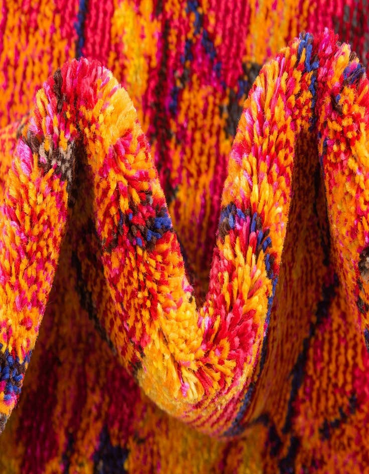 Detail image of 8' x 11' Washable Hyacinth Rug