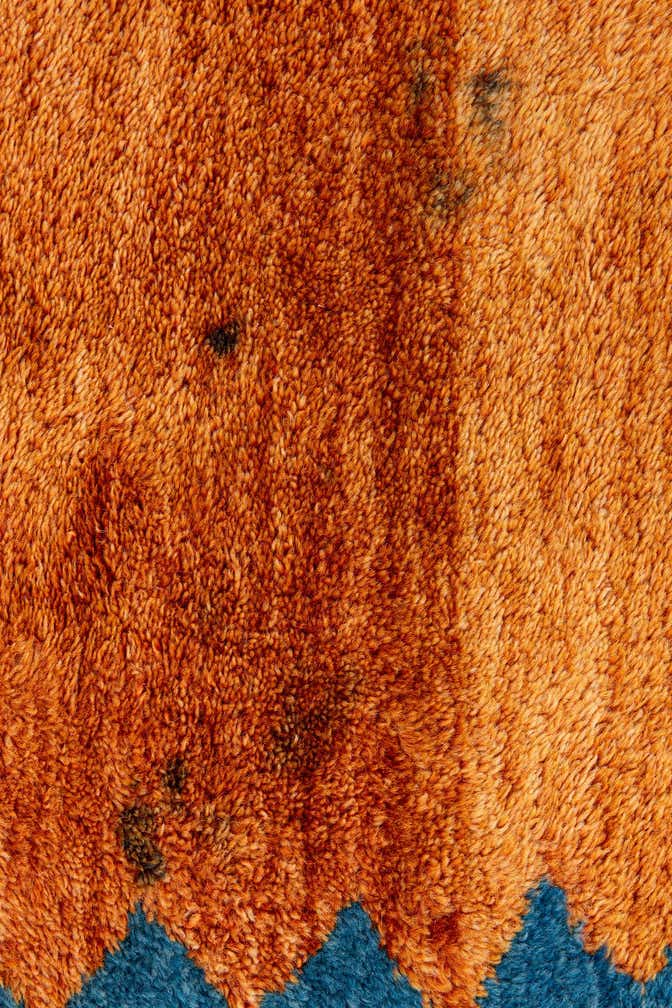 7' 2 x 9' 10 Hand Knotted Indo Gabbeh Wool Rug