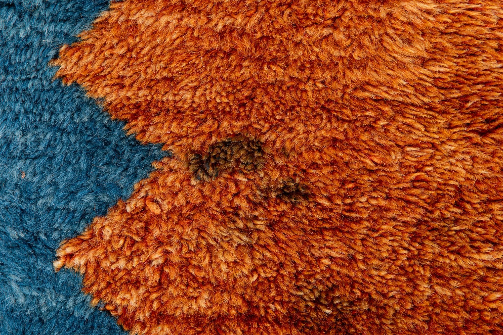 7' 2 x 9' 10 Hand Knotted Indo Gabbeh Wool Rug
