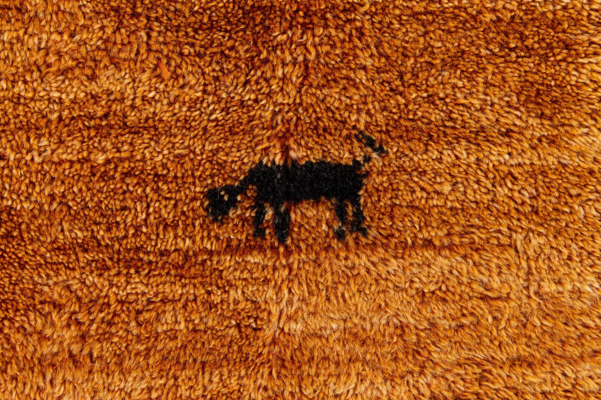 7' 2 x 9' 10 Hand Knotted Indo Gabbeh Wool Rug