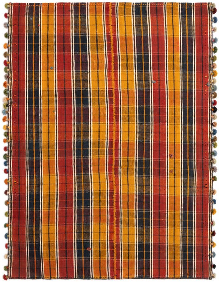 Detail image of 4' 11 x 7' 3 Jajim Rug