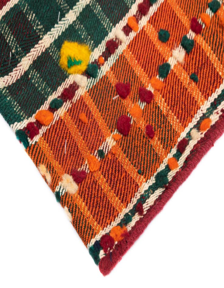 Detail image of 4' 11 x 7' 3 Jajim Wool Rug