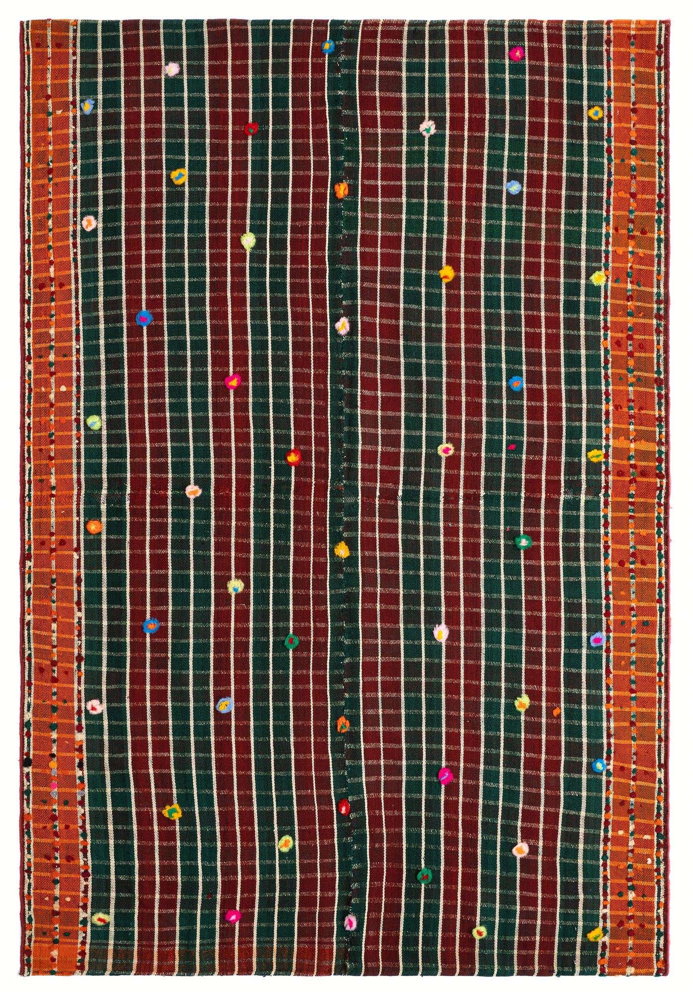 4' 11 x 7' 3 Jajim Wool Rug