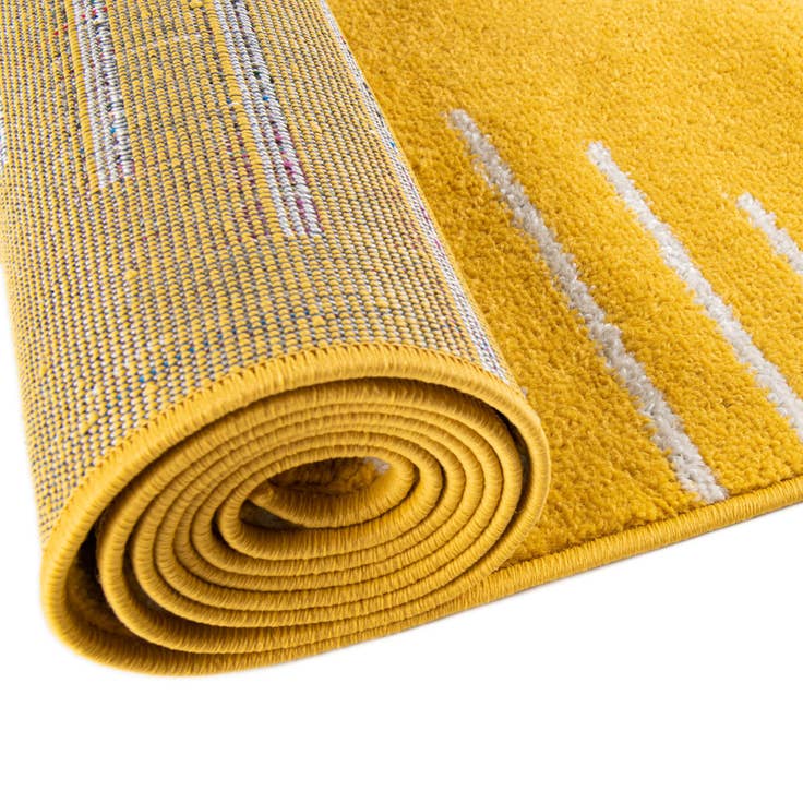 Detail image of Custom Yellow Kai Rug