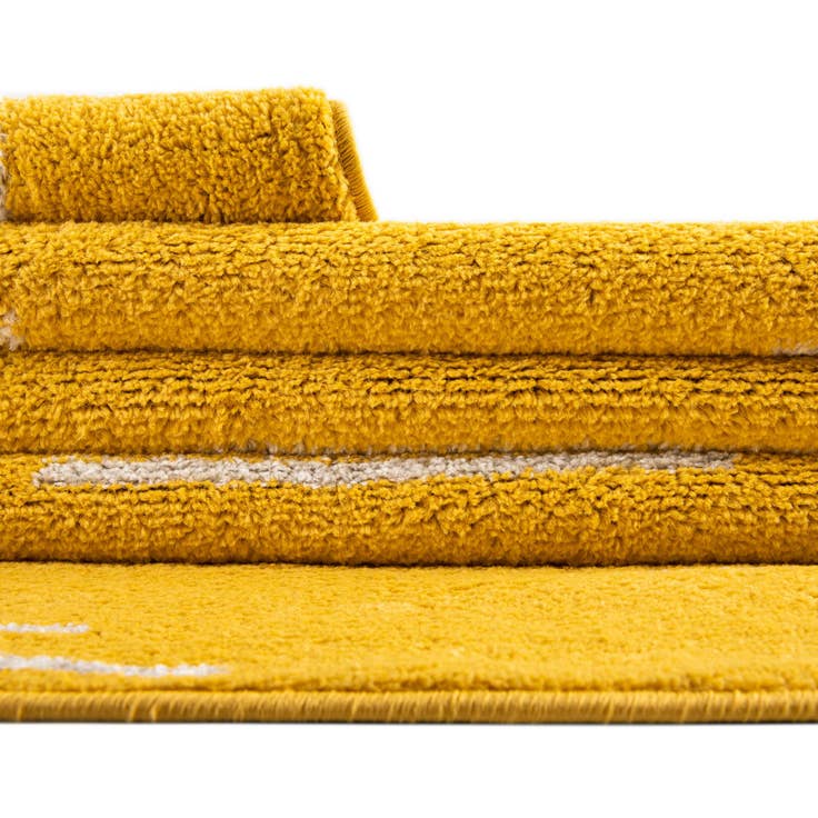 Detail image of Custom Yellow Kai Rug