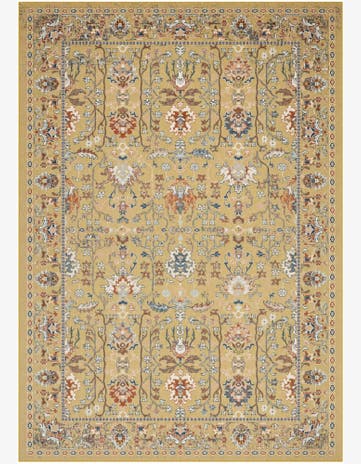 Yellow Kamala Washable Rug