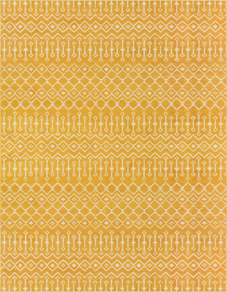 Detail image of 10' x 13' Kasbah Trellis Rug