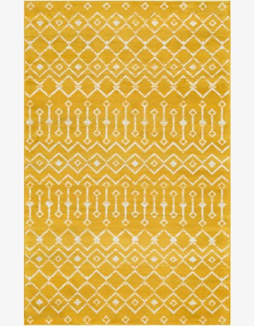 Yellow Kasbah Trellis Rug