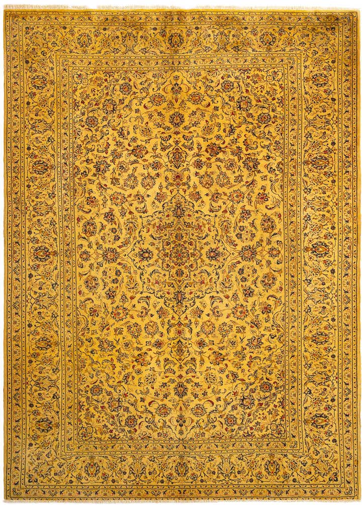 7' 11 x 11' 1 Kashan Wool Rug