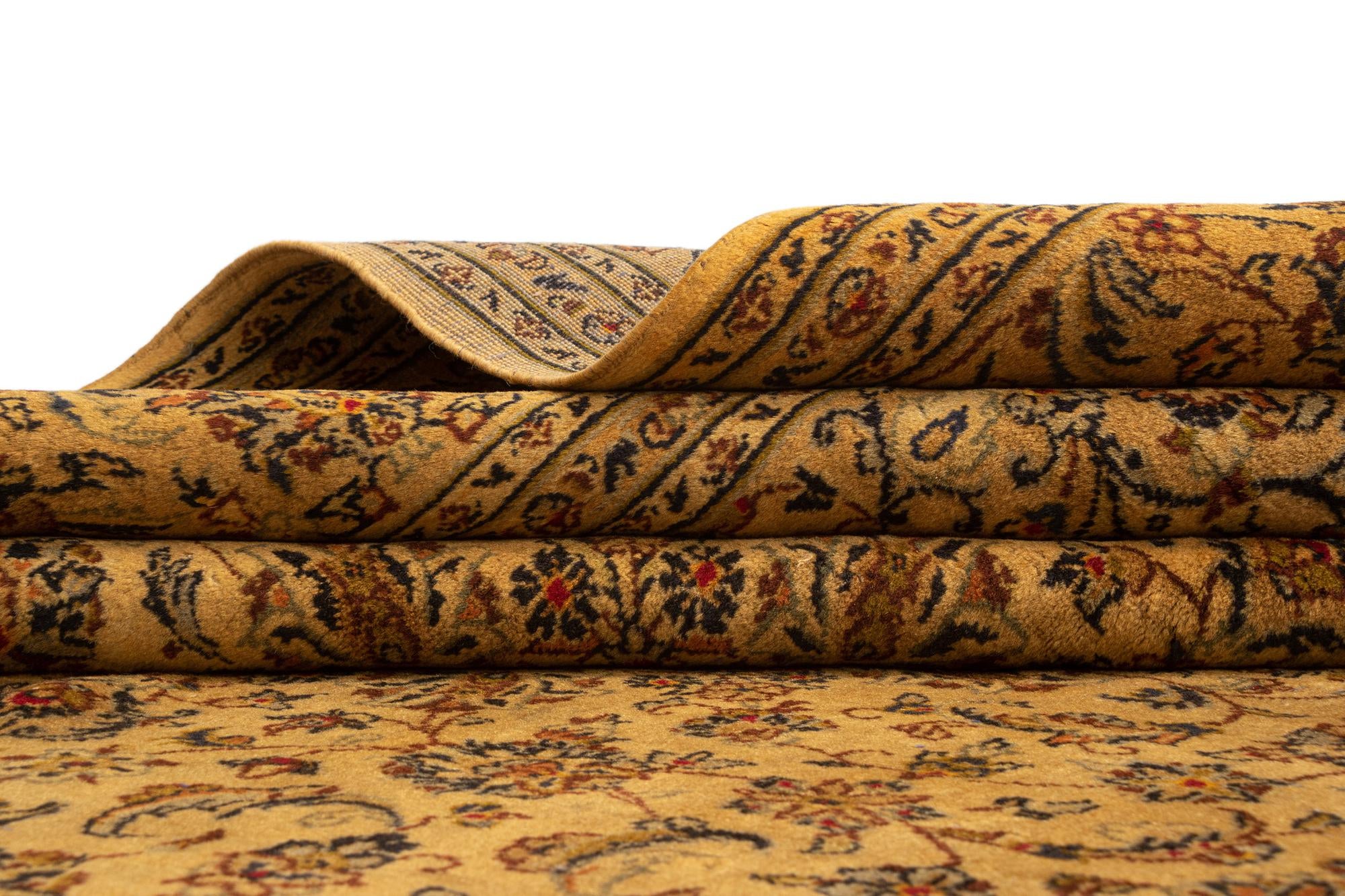6' 2 x 9' 11 Kashan Wool Rug