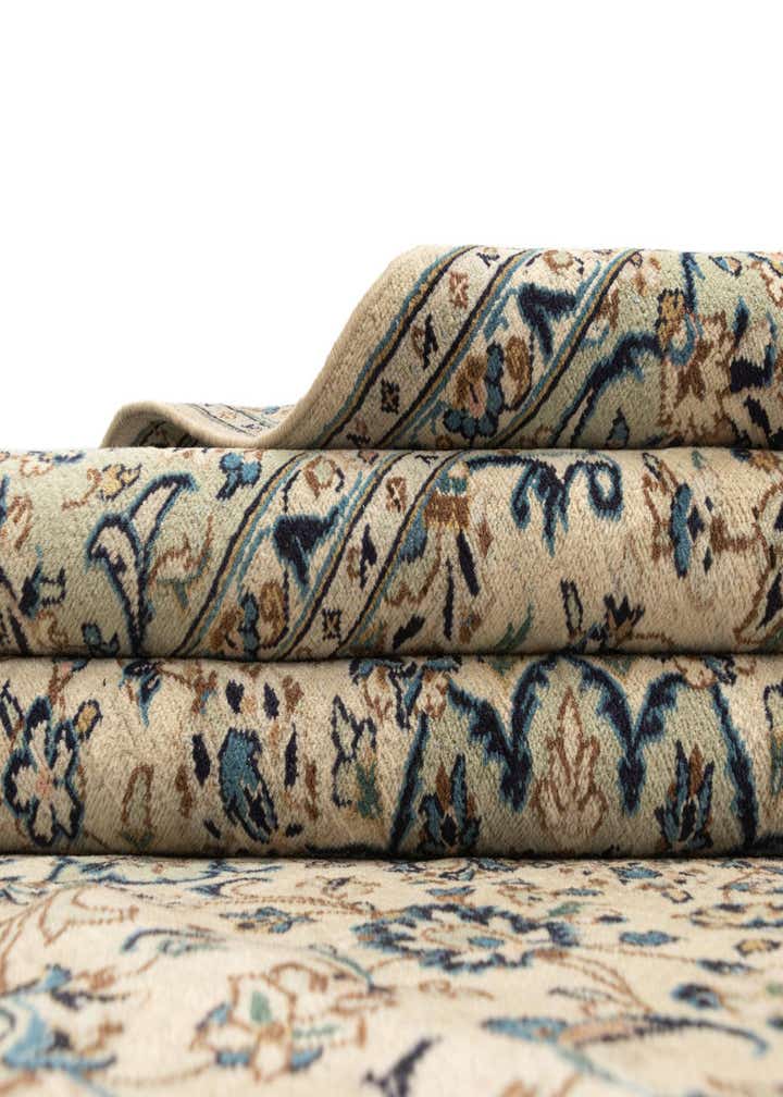 6' 6 x 9' 8 Kashan Wool Rug