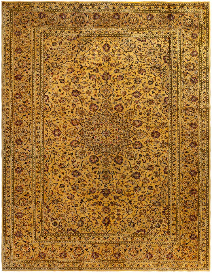 Detail image of 8' 1 x 11' 1 Kashan Rug