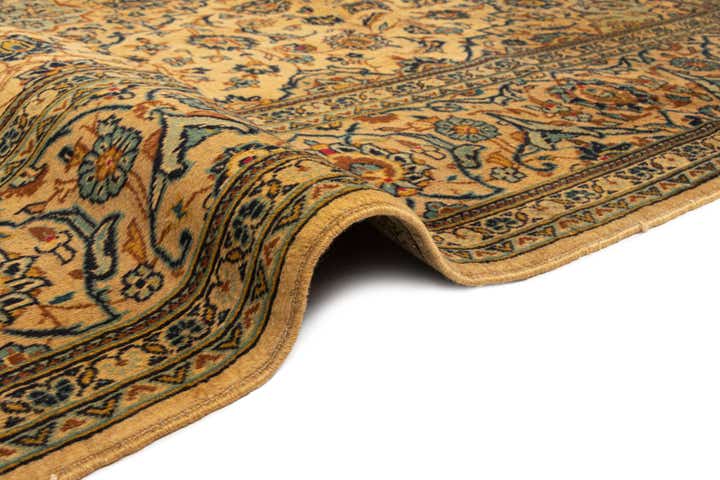7' 11 x 10' 10 Kashan Wool Rug
