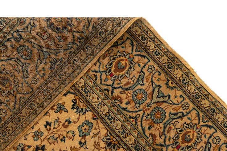 Detail image of 7' 11 x 10' 10 Kashan Wool Rug