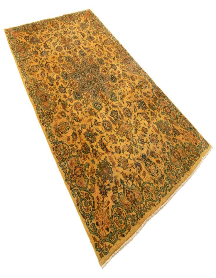 Detail image of 8' 4 x 13'  Hand Knotted Kashan Persian Wool Rug