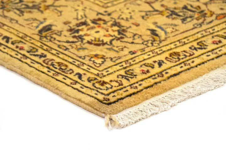 6' 6 x 9' 7 Hand Knotted Kashan Persian Wool Rug