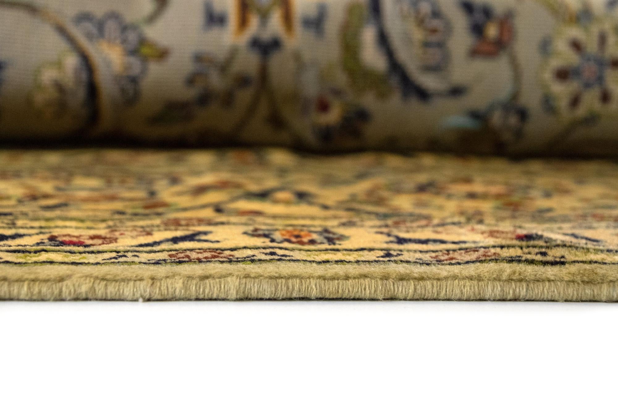 8' 1 x 11' 1 Hand Knotted Kashan Persian Wool Rug