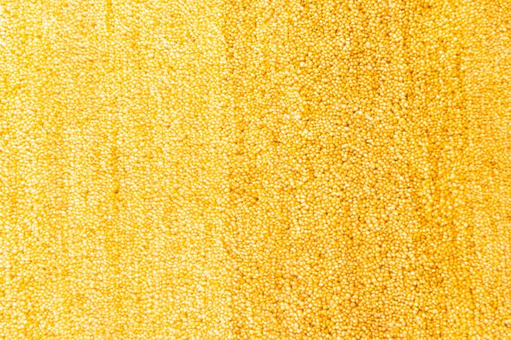 Detail image of 2' 6 x 4' 9 Hand Knotted Kashkuli Gabbeh Wool Rug