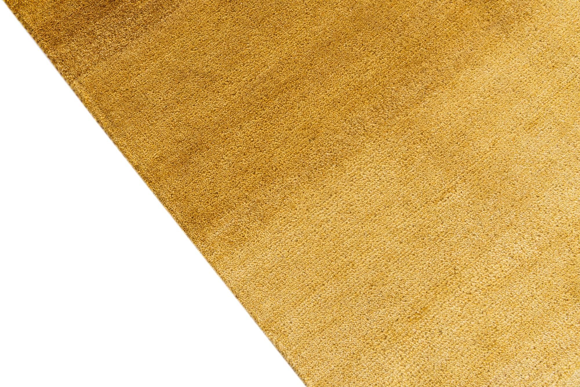 4' x 6' Hand Knotted Kashkuli Gabbeh Wool Rug