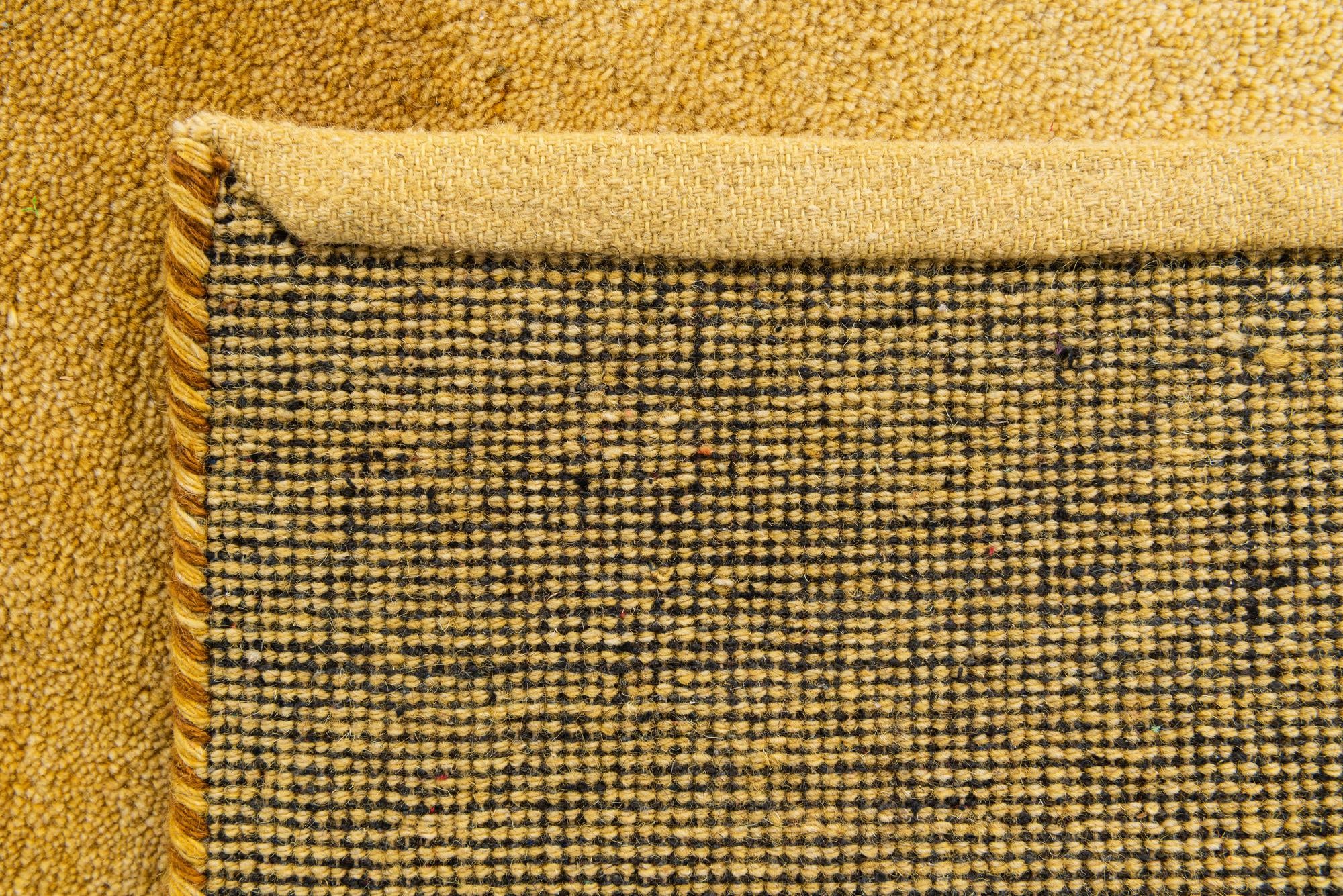 4' x 6' Hand Knotted Kashkuli Gabbeh Wool Rug