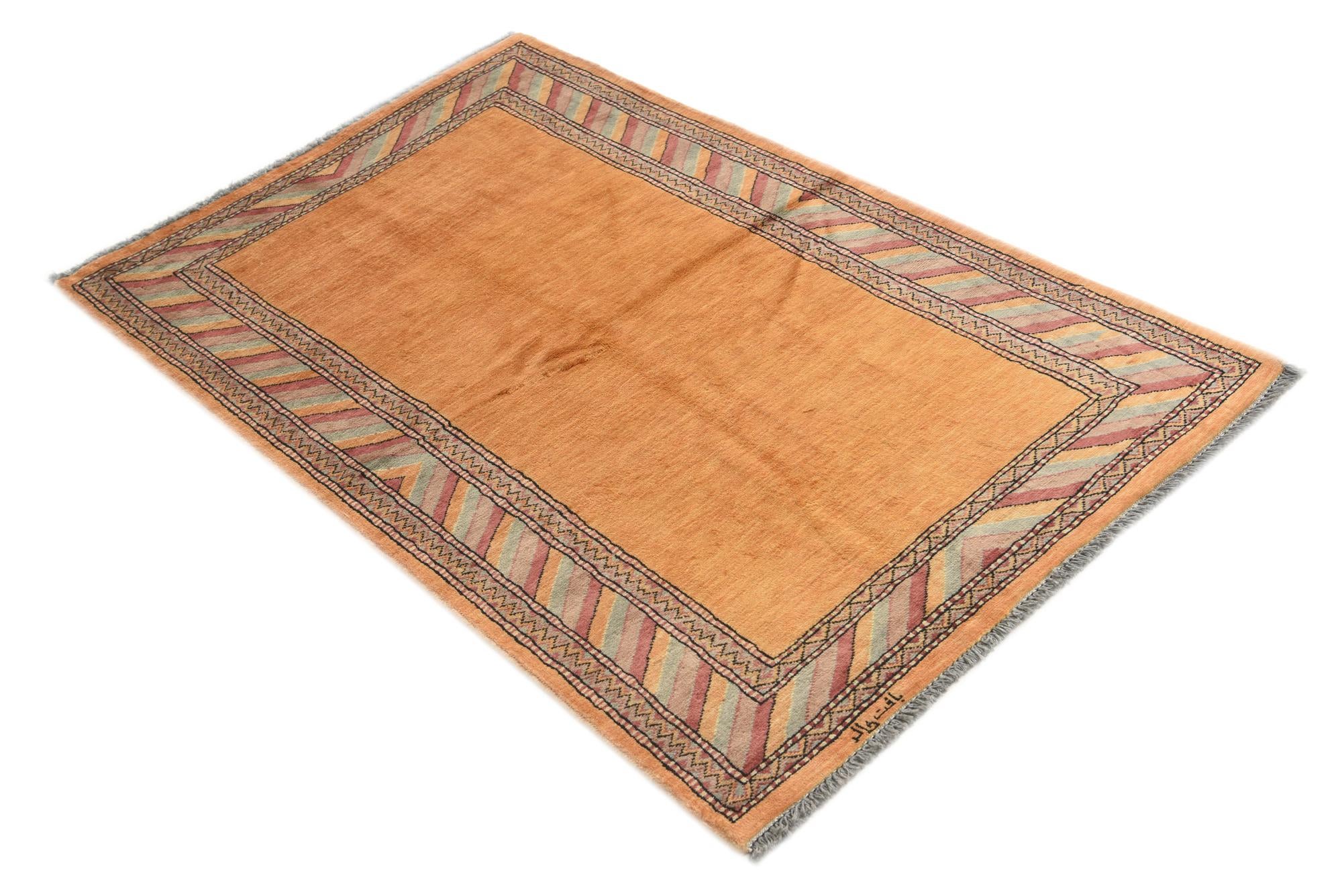 95cm x 145cm anudado a mano Kashkuli Gabbeh Alfombra Oriental Lana
