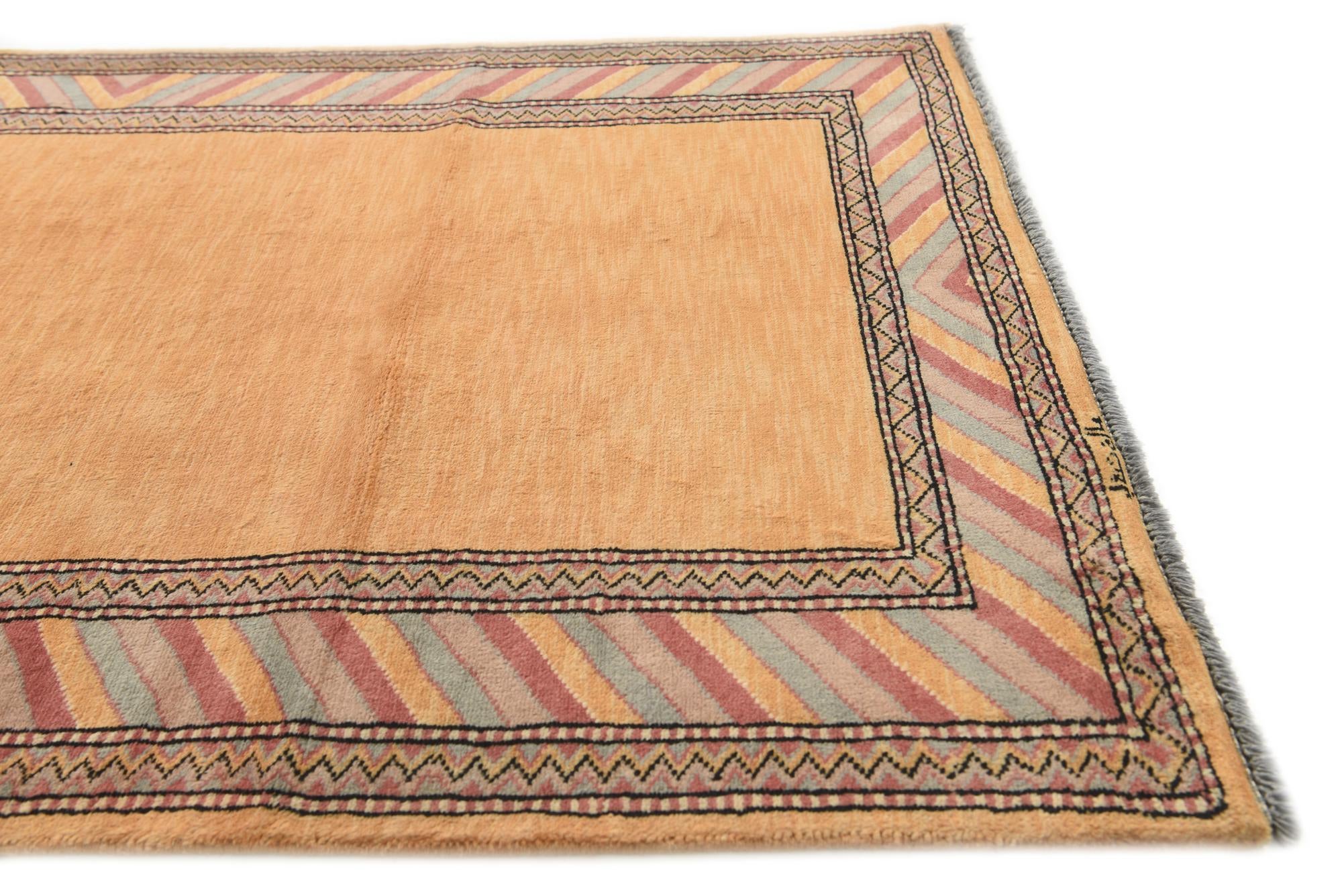 3' 1 x 5' 2 Hand Knotted Kashkuli Gabbeh Oriental Wool Rug