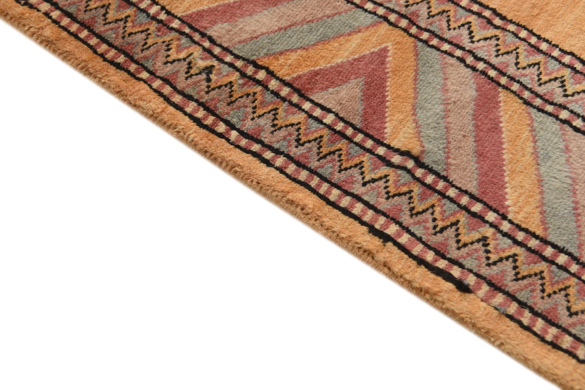 3' 1 x 5' 2 Hand Knotted Kashkuli Gabbeh Oriental Wool Rug