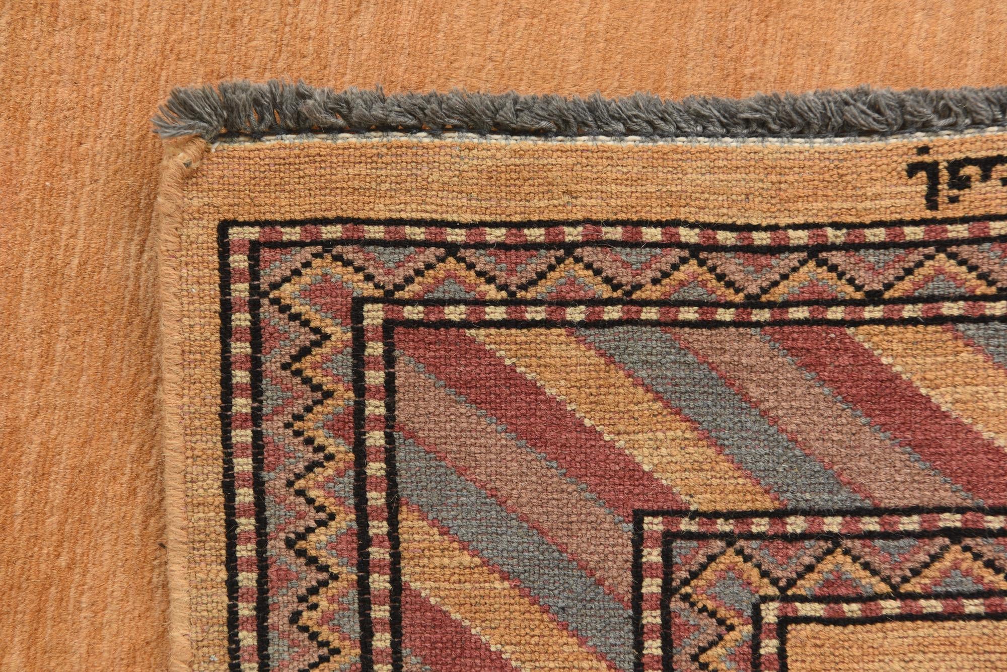 3' 1 x 5' 2 Hand Knotted Kashkuli Gabbeh Oriental Wool Rug