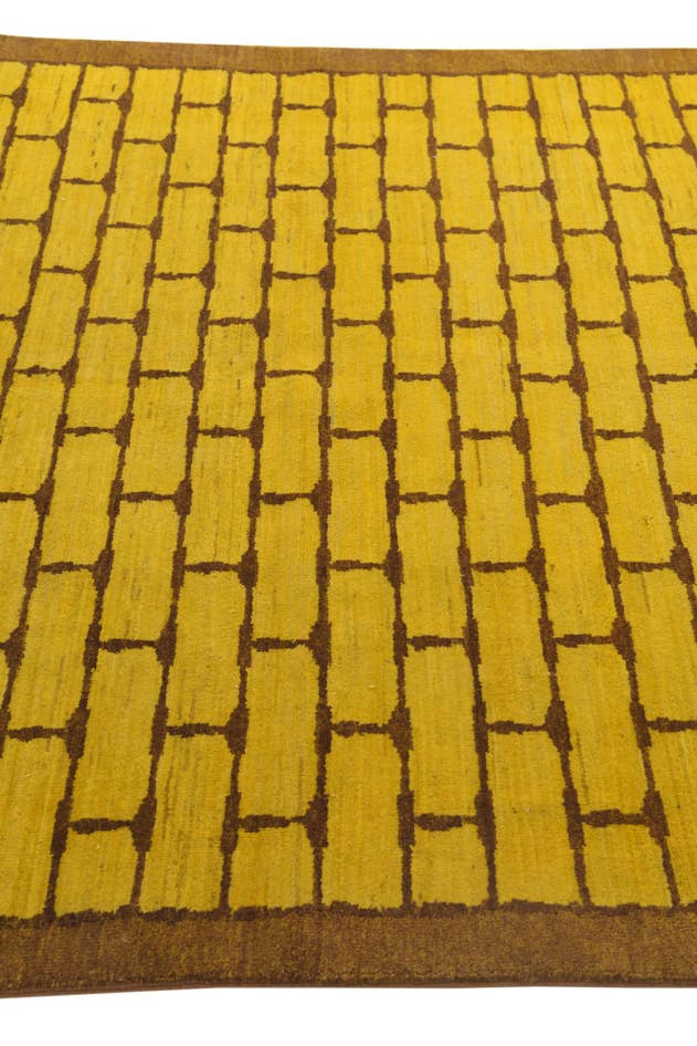 Detail image of 5' 5 x 8' Hand Knotted Kashkuli Gabbeh Oriental Wool Rug