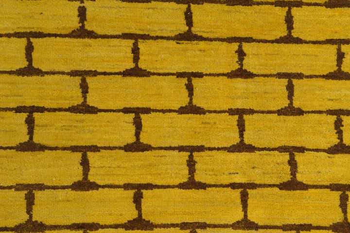 5' 5 x 8' Hand Knotted Kashkuli Gabbeh Oriental Wool Rug